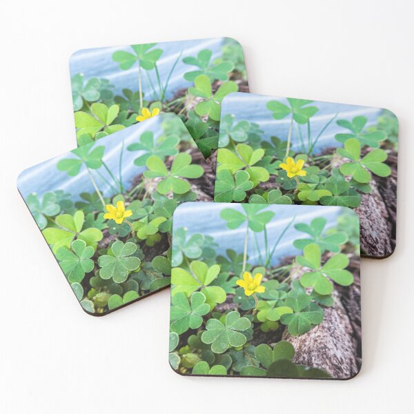 Item preview, Trout Lily & 3 Leaf Clovers designed and sold by KensLensDesigns.