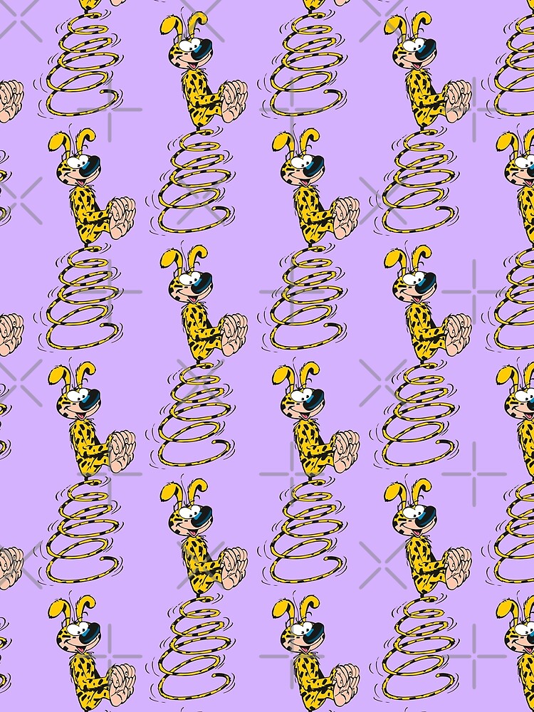 Marsupilami spring tail - Purple by SignoRama