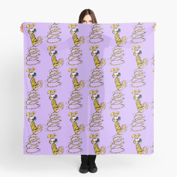 Marsupilami spring tail - Purple Scarf
