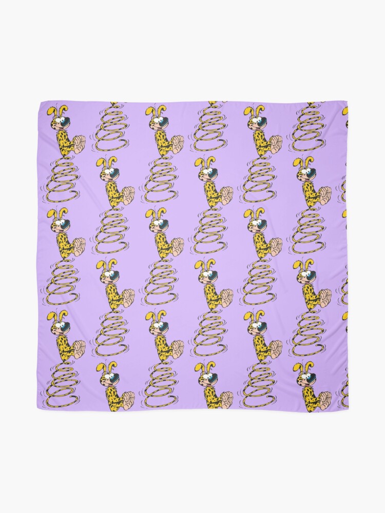 Alternate view of Marsupilami spring tail - Purple Scarf