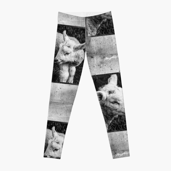 Lamb Triptych Leggings