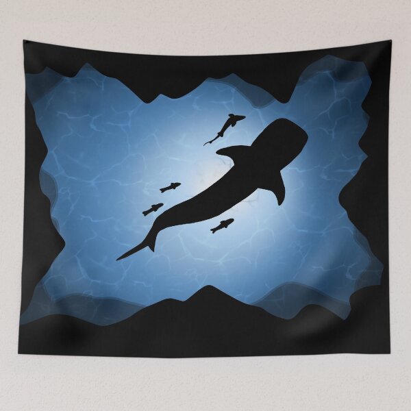 Item preview, Whale Shark Silohuette  designed and sold by JMVisuals28.