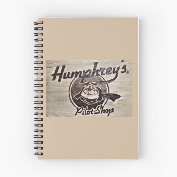 Item preview, Humphrey's Pilot Shop Woodburned logo Brampton Flight Centre  designed and sold by TheWrongCentury.