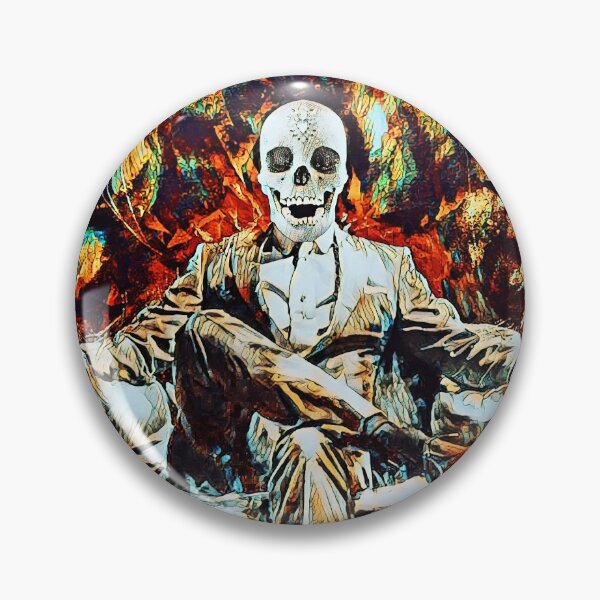 Item preview, Dead man in a tuxedo sits in a chair designed and sold by Revier.