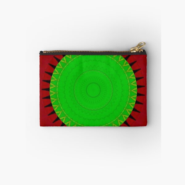 Item preview, Green kaleidoscopic disk designed and sold by greentiger1.