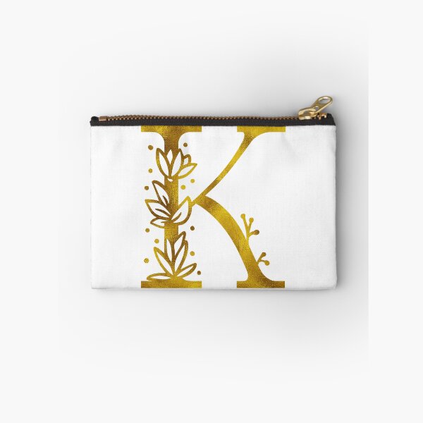 Item preview, Gold Floral Monogram K designed and sold by Amy Olsen.