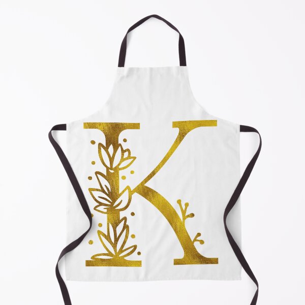 Item preview, Gold Floral Monogram K designed and sold by Amy Olsen.