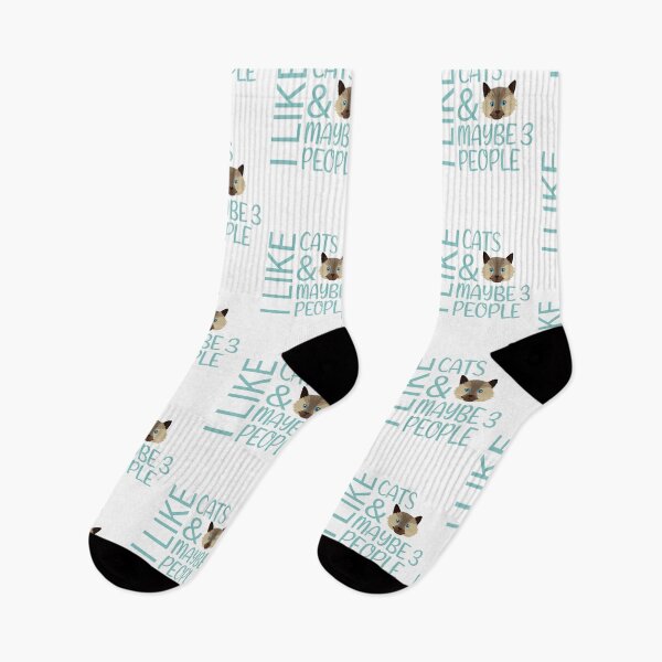 Item preview, I like Cats And Maybe 3 People Essential T-shirt Funny Cats Classic T-shirt designed and sold by Achrafilla1.