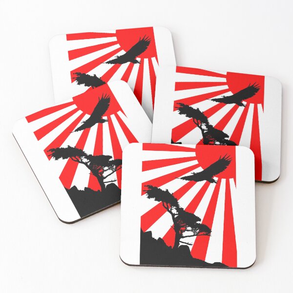 Item preview, eagle & japan sun designed and sold by jolashop.