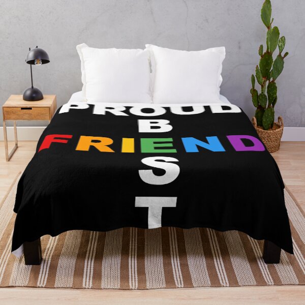 Item preview, LGBTQ Pride Support Proud Best Friend designed and sold by aronia.