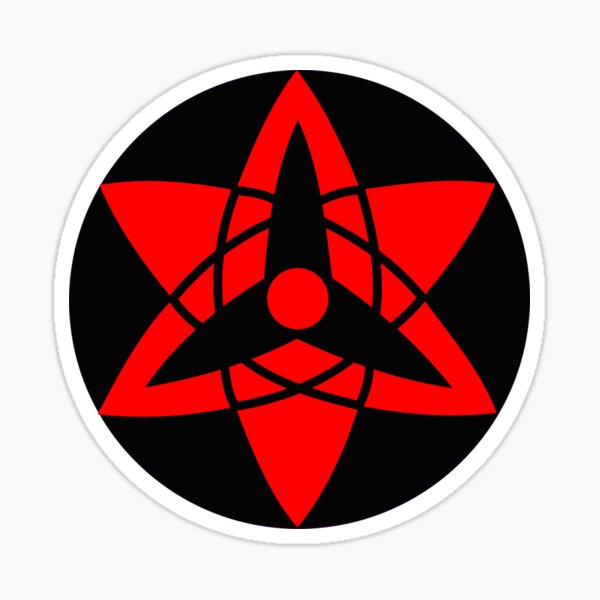 sasuke Red eye sharingan uchiha Sticker