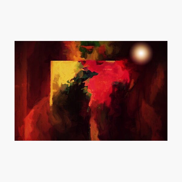 Abstract of The Heart Photographic Print