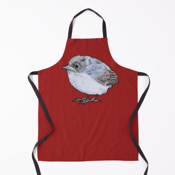 Item preview, Baby Titmouse Friend (Black Outline) designed and sold by Angrysheepie.