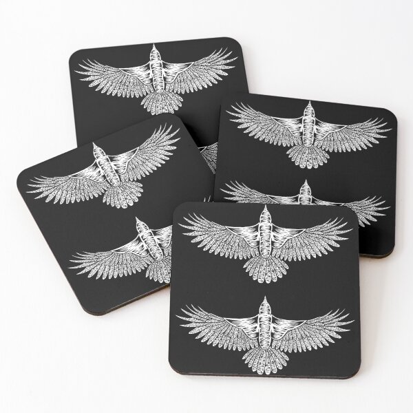 Item preview, Huginn and Muninn Odin’s Ravens designed and sold by Compeer.