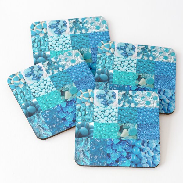 Item preview, Blue aesthetic sweets collage designed and sold by Kayla Korte.
