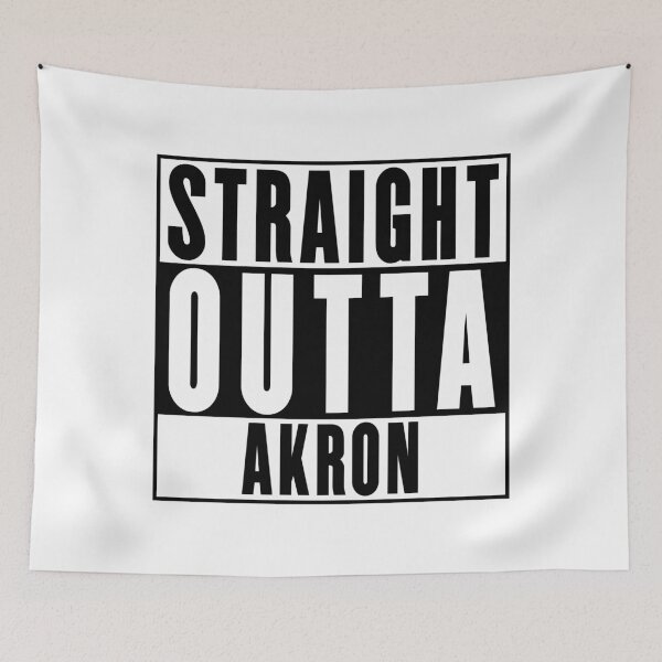 Item preview, Straight Outta Akron designed and sold by RandomStuffShop.