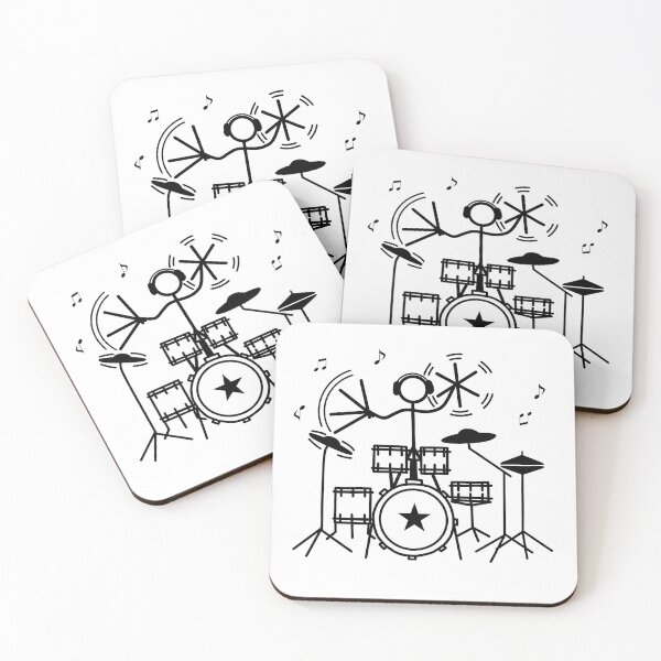 Item preview, Stickman / Drumming designed and sold by LotusCreations.