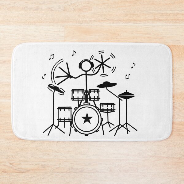 Item preview, Stickman / Drumming designed and sold by LotusCreations.