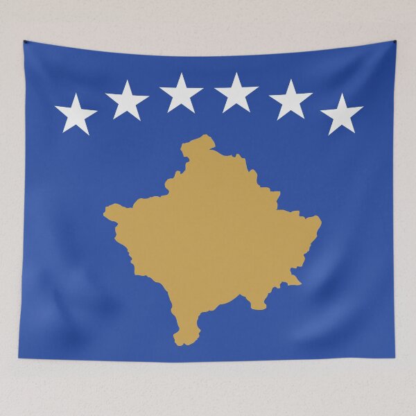 Item preview, Kosovo Flag designed and sold by crizzinho.