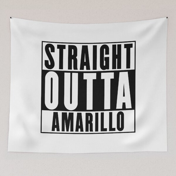 Item preview, Straight Outta Amarillo designed and sold by RandomStuffShop.