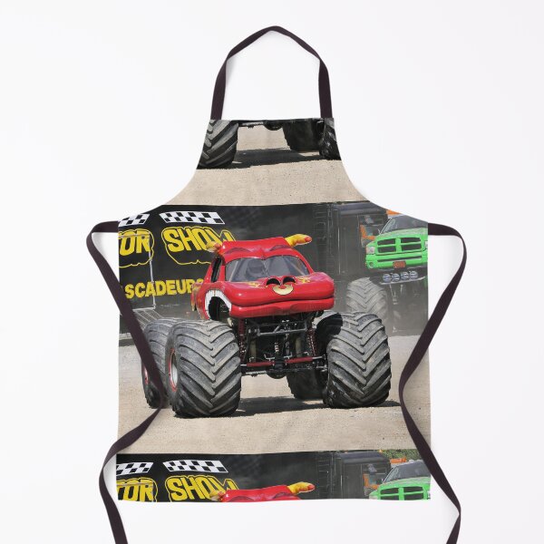 Item preview, r2626/ 24 Show freestyle Cascadeurs Finition 2021 / " la Voiture-Camion Rouge à grosse roues ! " (c)(t) by Olavia-Olao Okaio Créations designed and sold by o.okaïo.