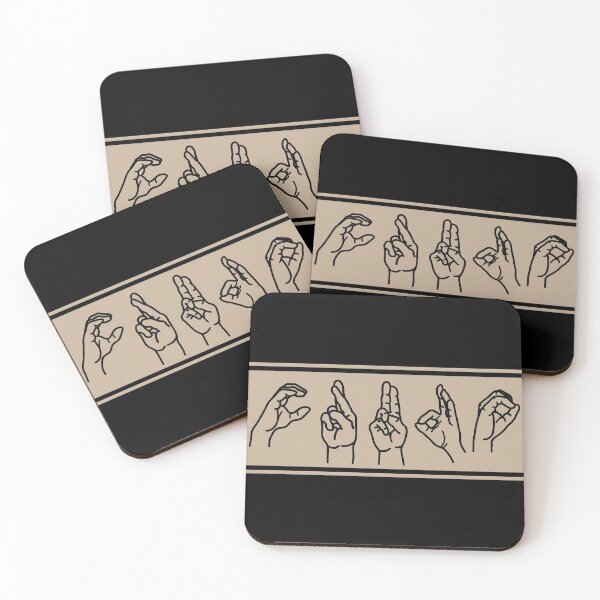 Item preview, Crudo (Raw) in Sign Language designed and sold by CrudoMerch.