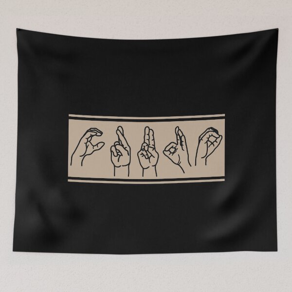 Item preview, Crudo (Raw) in Sign Language designed and sold by CrudoMerch.