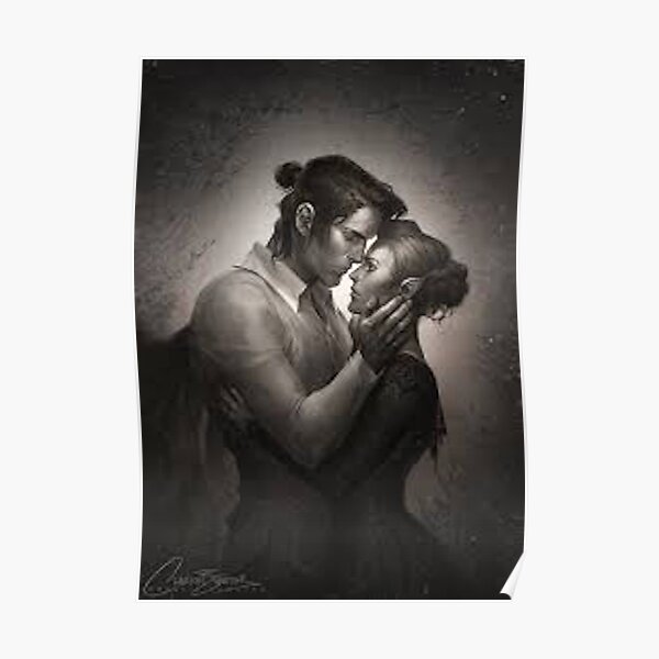 Nessian from Acomaf Fan Art Poster