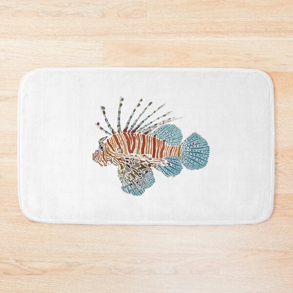 Item preview, Mosaic Lionfish Illustration designed and sold by Kyle Smithgall.