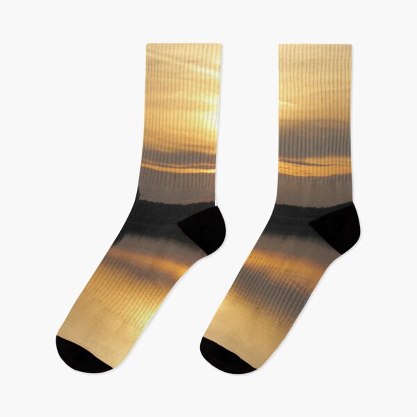 Item preview,  Sun Reflection on the Lake at Dusk designed and sold by antarte99.