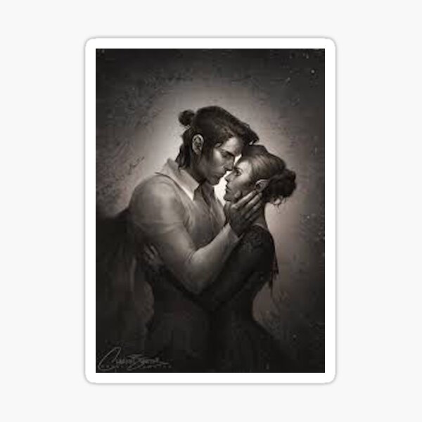 Nessian from Acomaf Fan Art Sticker