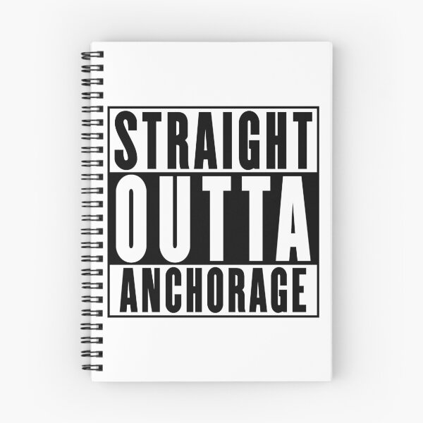 Item preview, Straight Outta Anchorage designed and sold by RandomStuffShop.