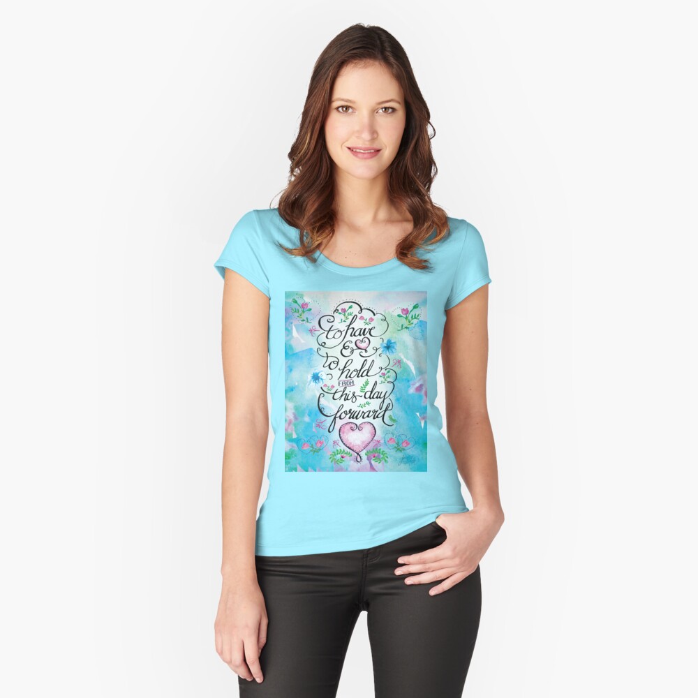 Item preview, Fitted Scoop T-Shirt designed and sold by janmarvin.