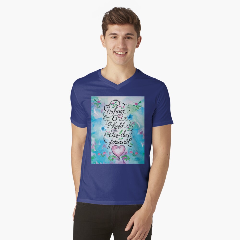 Item preview, V-Neck T-Shirt designed and sold by janmarvin.