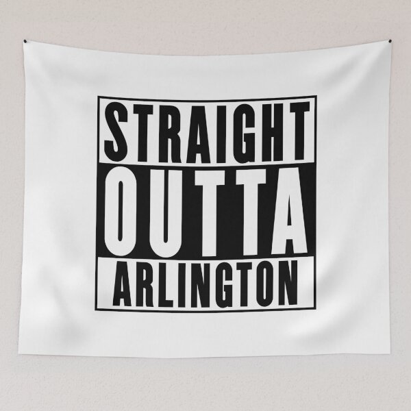 Item preview, Straight Outta Arlington designed and sold by RandomStuffShop.