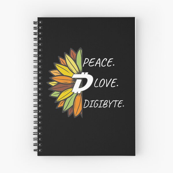 Item preview, Peace. Love. Digibyte.  designed and sold by Bitcoin-Fashion.