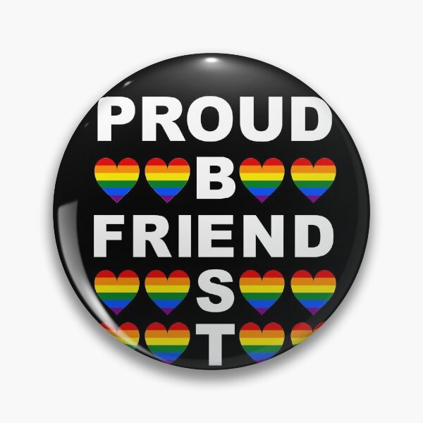 Item preview, LGBTQ Pride Proud Best Friend  designed and sold by aronia.