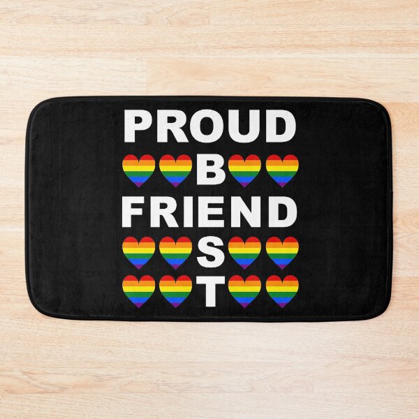 Item preview, LGBTQ Pride Proud Best Friend  designed and sold by aronia.