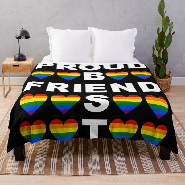 Item preview, LGBTQ Pride Proud Best Friend  designed and sold by aronia.