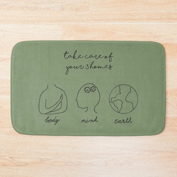 Item preview, your three homes: body, mind, earth designed and sold by grapehateswine.