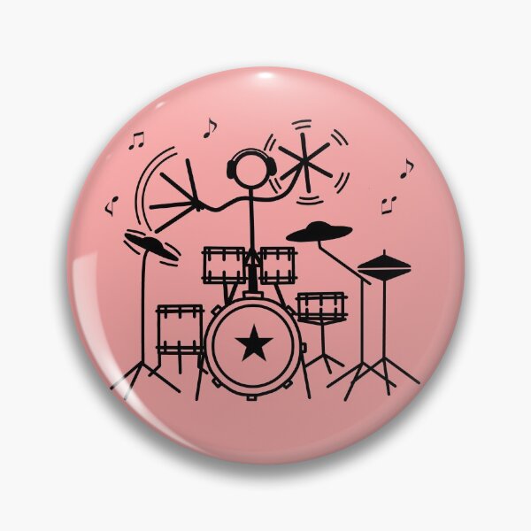 Item preview,  Stickman / Drumming designed and sold by LotusCreations.
