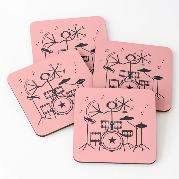 Item preview,  Stickman / Drumming designed and sold by LotusCreations.