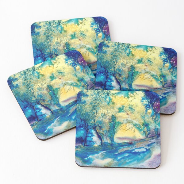 Item preview, “Pure Fantasy”Vibrant Watercolours. designed and sold by Angela Haig-Harrison.