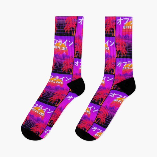 Item preview, Aesthetic Offline Vaporwave Anime EDM Japanese designed and sold by perfectpresents.