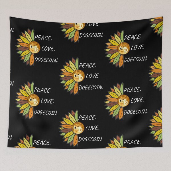 Item preview, Peace. Love. Dogecoin.  designed and sold by Bitcoin-Fashion.