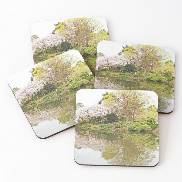 Item preview, Japan Cherry Park in Spring - Shinjuku Gyoen designed and sold by Yolanda Designs.