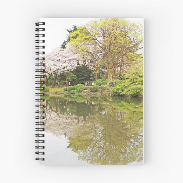 Item preview, Japan Cherry Park in Spring - Shinjuku Gyoen designed and sold by Yolanda Designs.