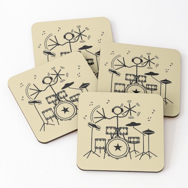 Item preview, Stickman / Drumming designed and sold by LotusCreations.