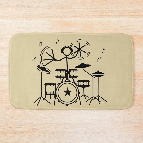 Item preview, Stickman / Drumming designed and sold by LotusCreations.