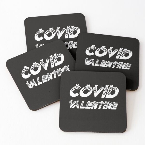Item preview, Covid Valentine Black designed and sold by DamaliePierre.